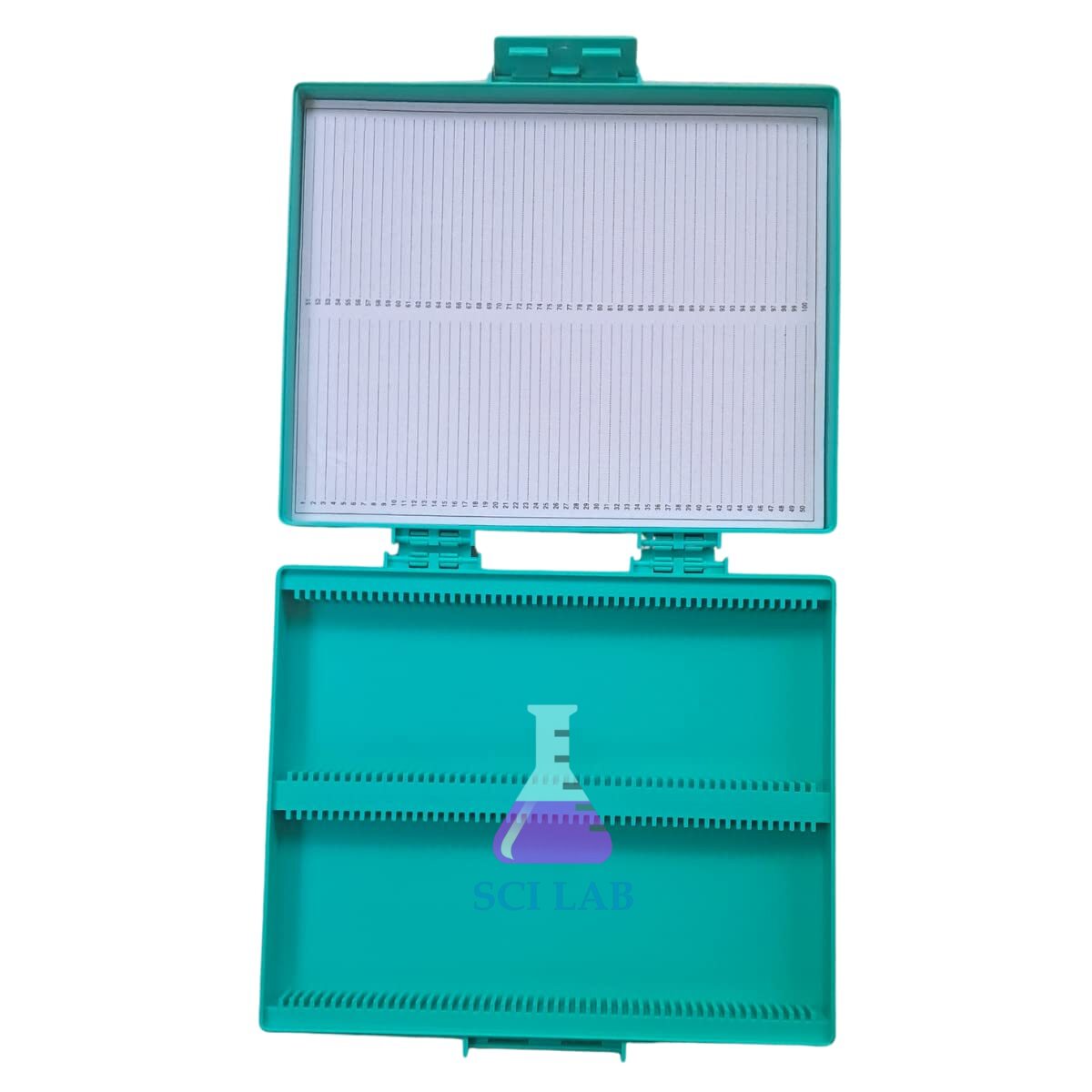 Microscope Slide Box for 100 Slides